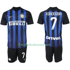 Fußballtrikots Inter Mailand KONDOGBIA 7 Kinder 2018-2019 Kurzarm Heimtrikotsatz kaufen